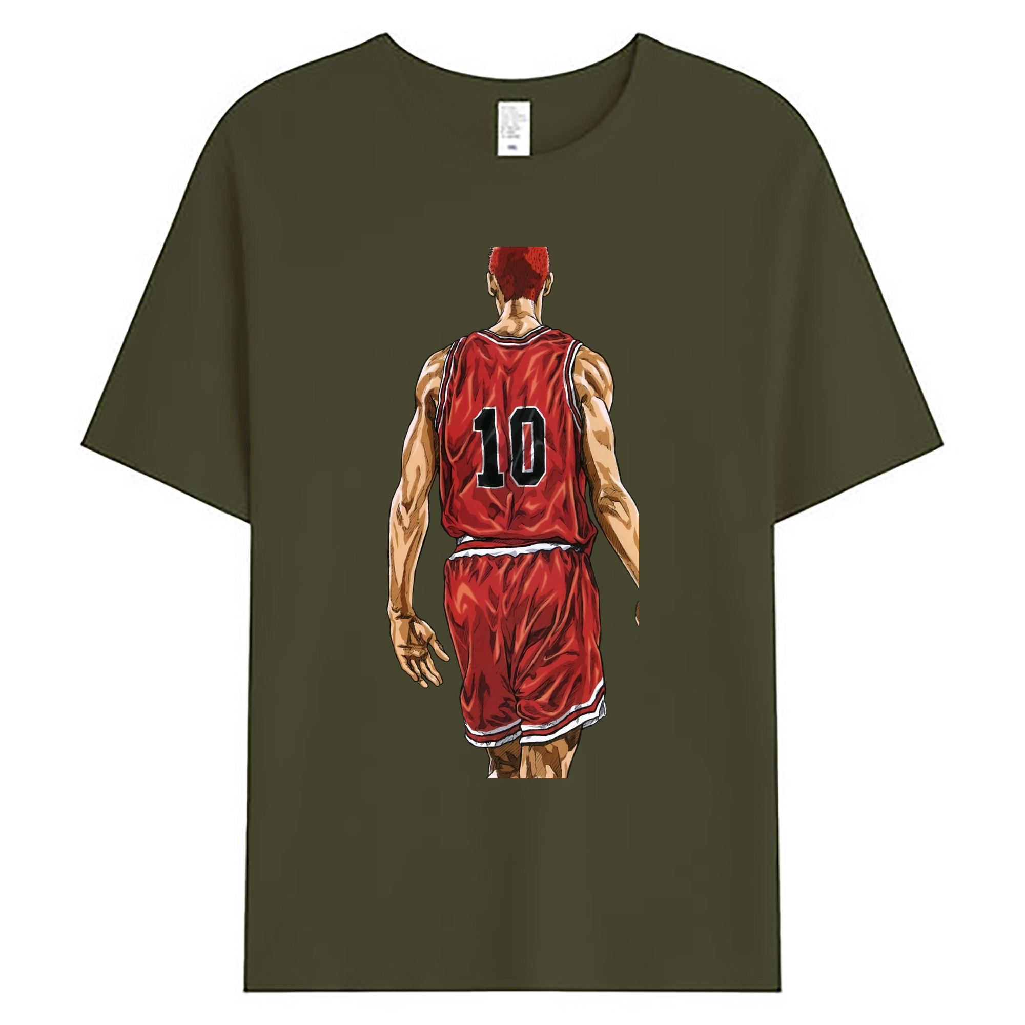 （画像用） SLAM DUNK／スラムダンク 綿100％ メンズ半袖Tシャツ｜肌触りやわらか＆通気性